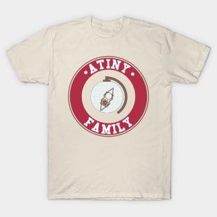ATEEZ ATINY lightiny family logo emblem T-Shirt